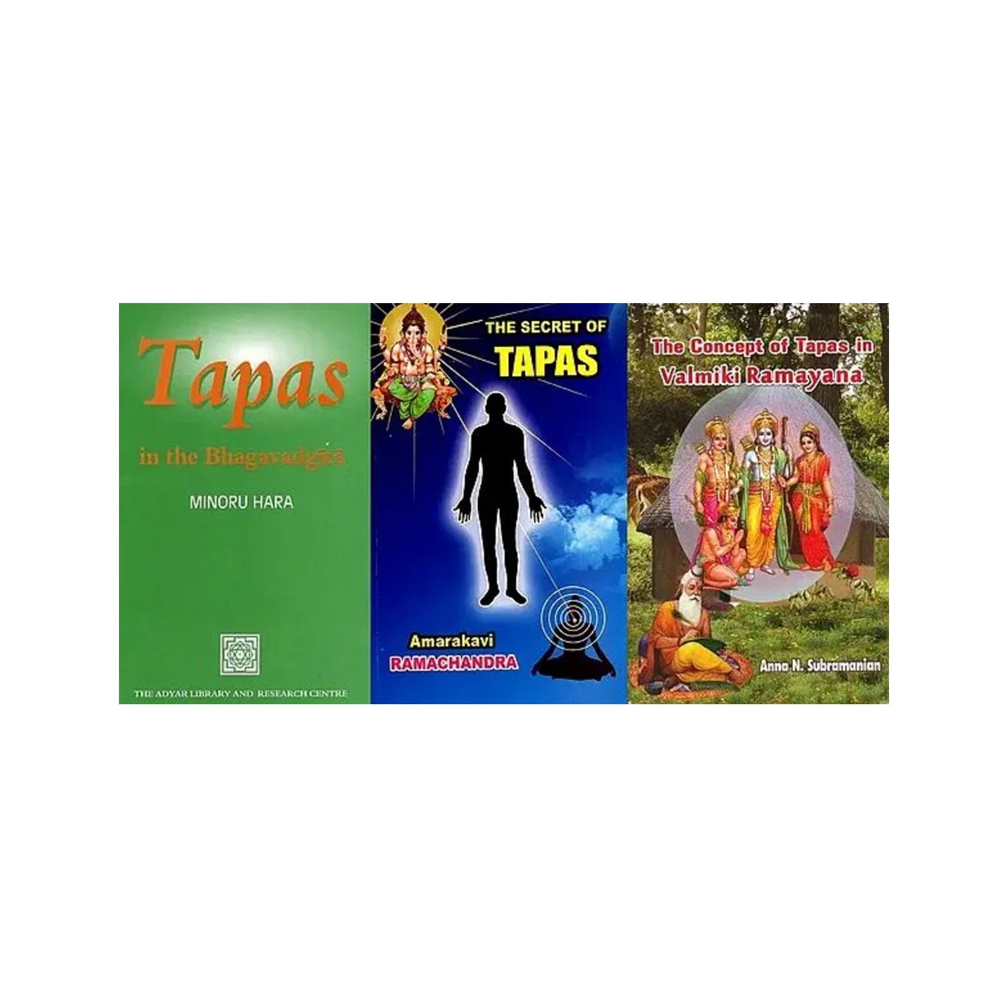 Tapas (The Essential Ingredient Of Sadhana, Set Of 3 Books) - Totally Indian