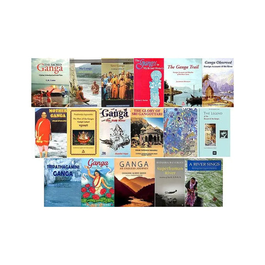 Books On River Goddess Ganga (Set Of 17 Books) - Totally Indian