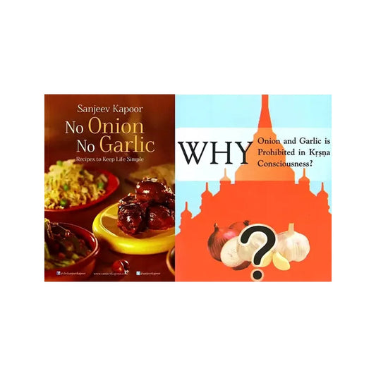 No Onion No Garlic (Set Of 2 Books) - Totally Indian