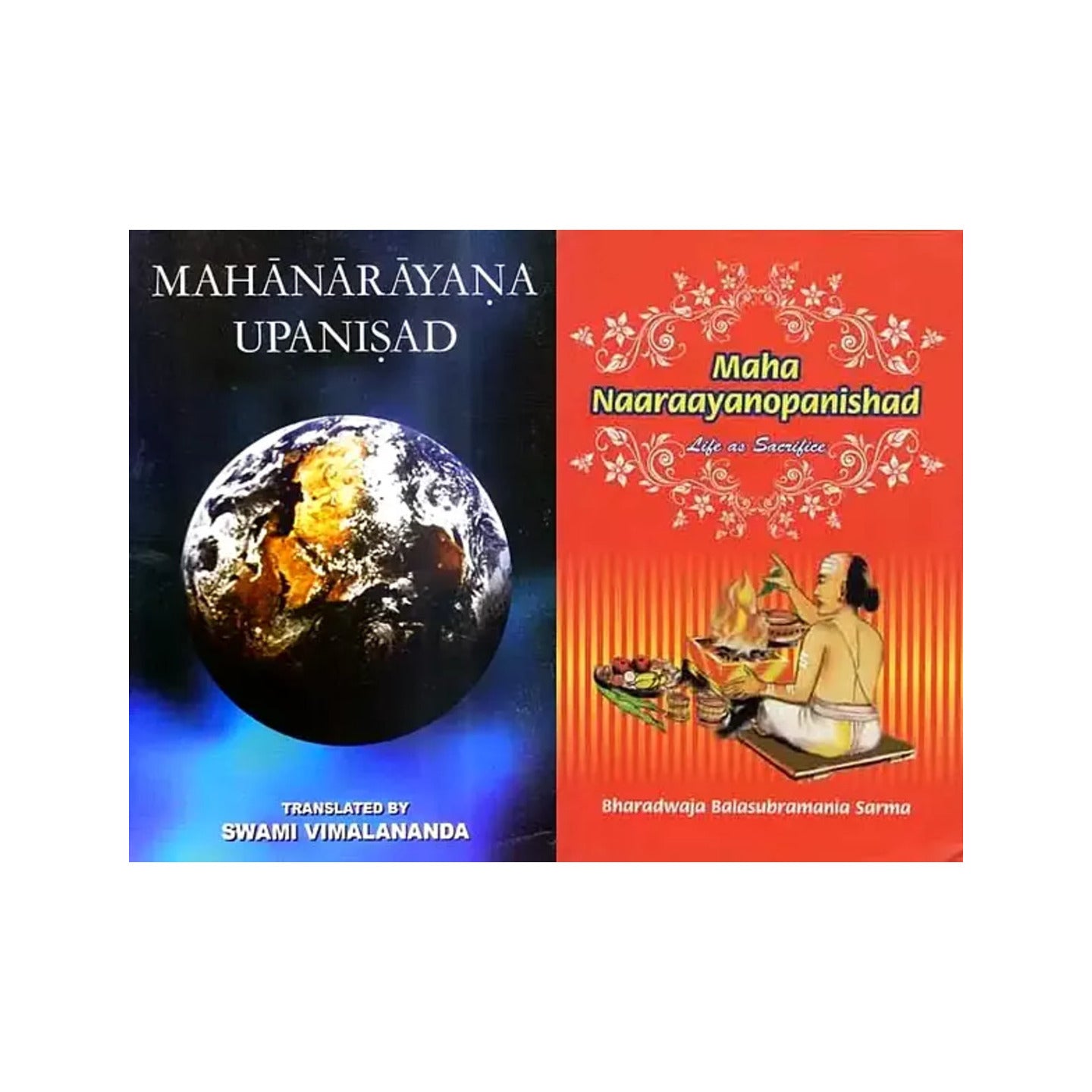 The Mahanarayana Upanisad (Set Of 2 Books) - Totally Indian