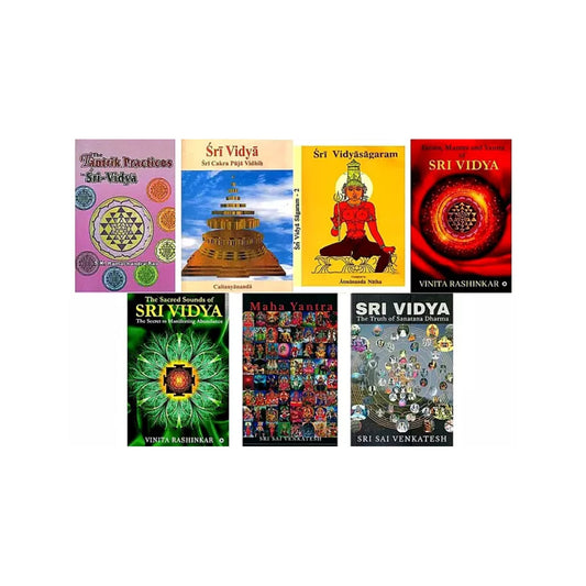 Books On Sri Vidya (Set Of 8 Books) - Totally Indian