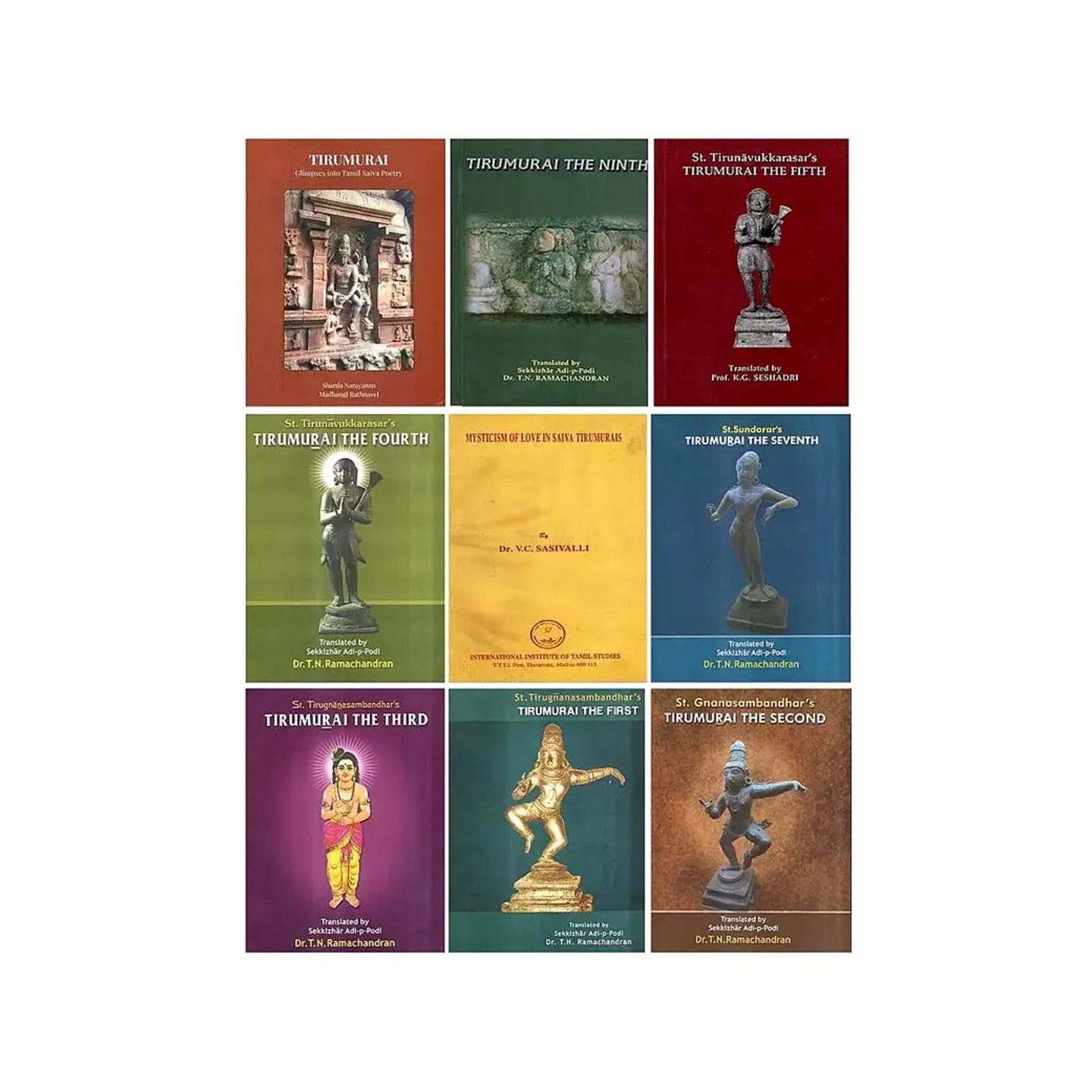 Books On Tirumurai (Set Of 9 Books) - Totally Indian