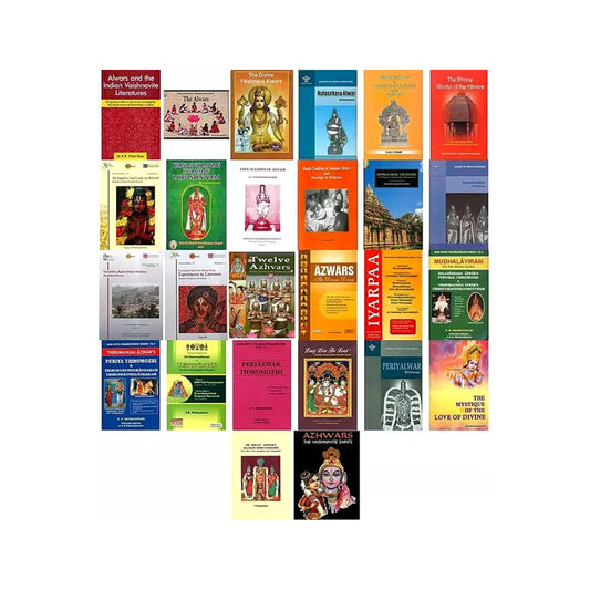 The Alwars (Vaishnava Saint Poets, Set Of 26 Books) - Totally Indian