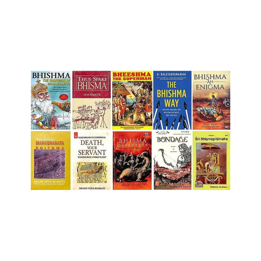 Books On Bhishma (Set Of 10 Books) - Totally Indian