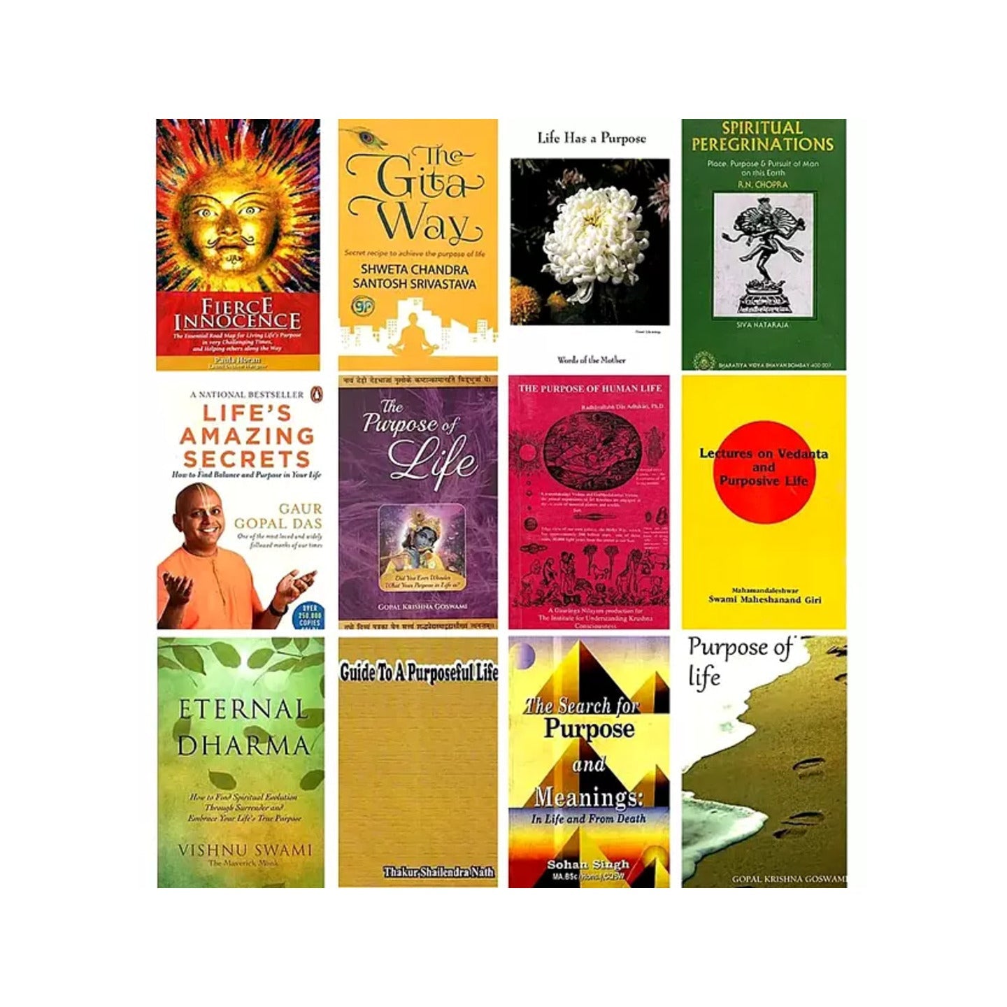 The Purpose Of Life (Set Of 12 Books) - Totally Indian