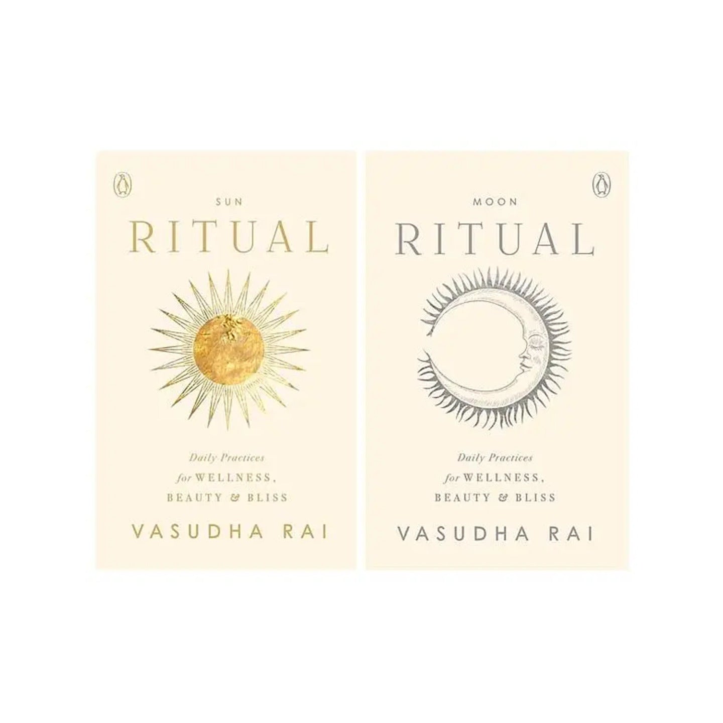 Sun And Moon Rituals: Daily Practices For Wellness, Beauty & Bliss ( Two Sided Book) - Totally Indian