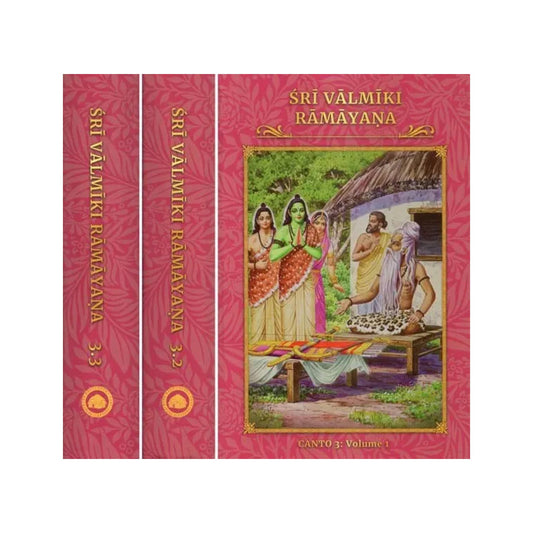 Sri Valmiki Ramayana- Aranya Kanda (Set Of 3 Books) - Totally Indian