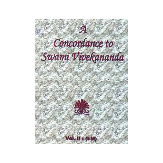 A Concordance To Swami Vivekananda (Vol. Ii: I - M) - Totally Indian