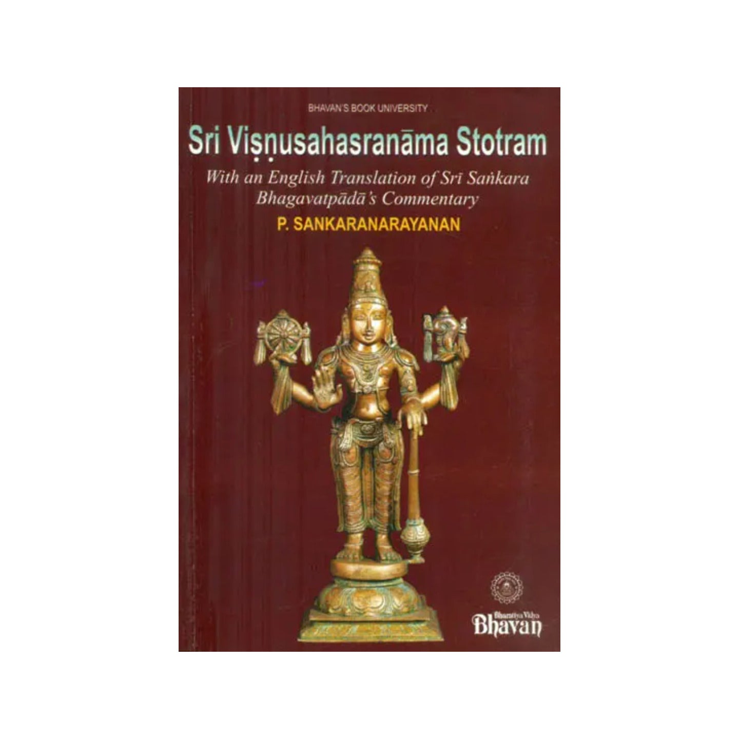 Sri Visnusahasranama Stotram With Commentary Of Sankaracarya - Totally Indian