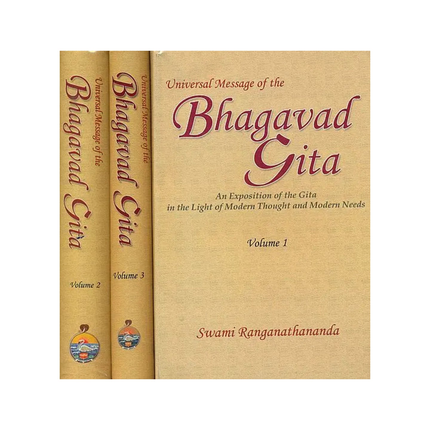 Universal Message Of The Bhagavad Gita: A Commentary In The Light Of Modern Thought And Modern Needs (3 Volumes) - Totally Indian