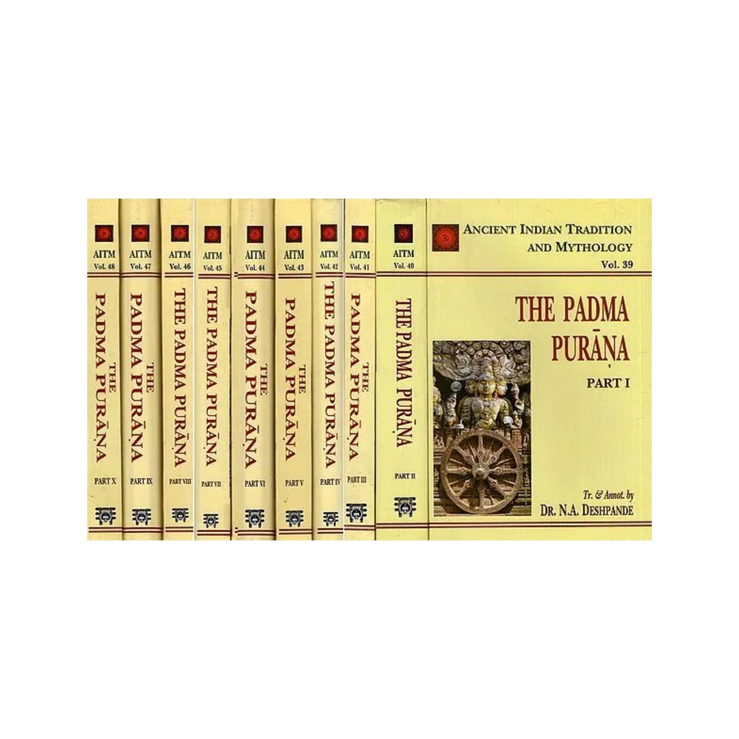 The Padma Purana (Ten Volumes) - Totally Indian