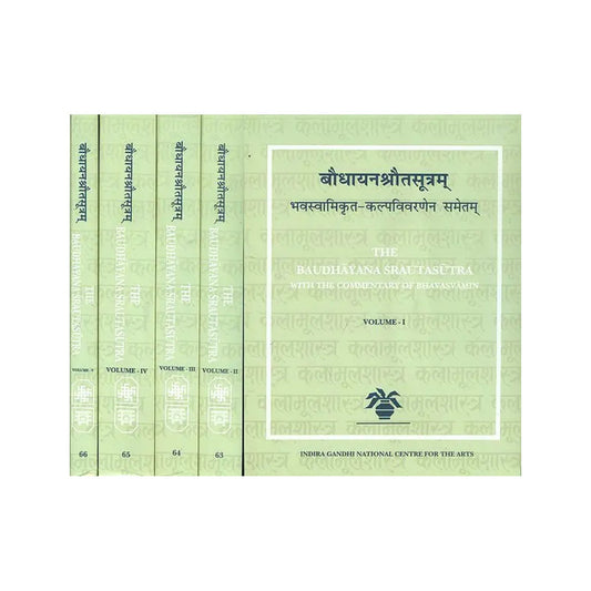 The Baudhayana Srautasutra (Set Of 5 Volumes) - Totally Indian