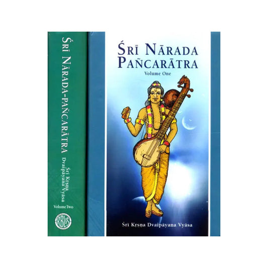 Sri Narada Pancaratra: 2 Volumes (Translation & Transliteration) (An Old And Rare Book) - Totally Indian