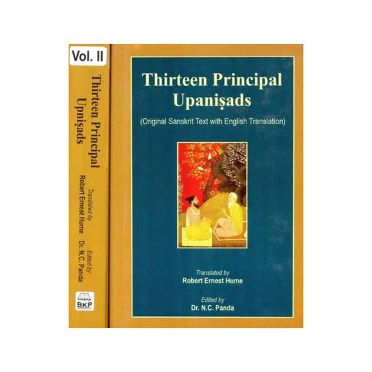 Thirteen Principal Upanisads- Original Sanskrit Text With English Translation (Set Of 2 Volumes) - Totally Indian