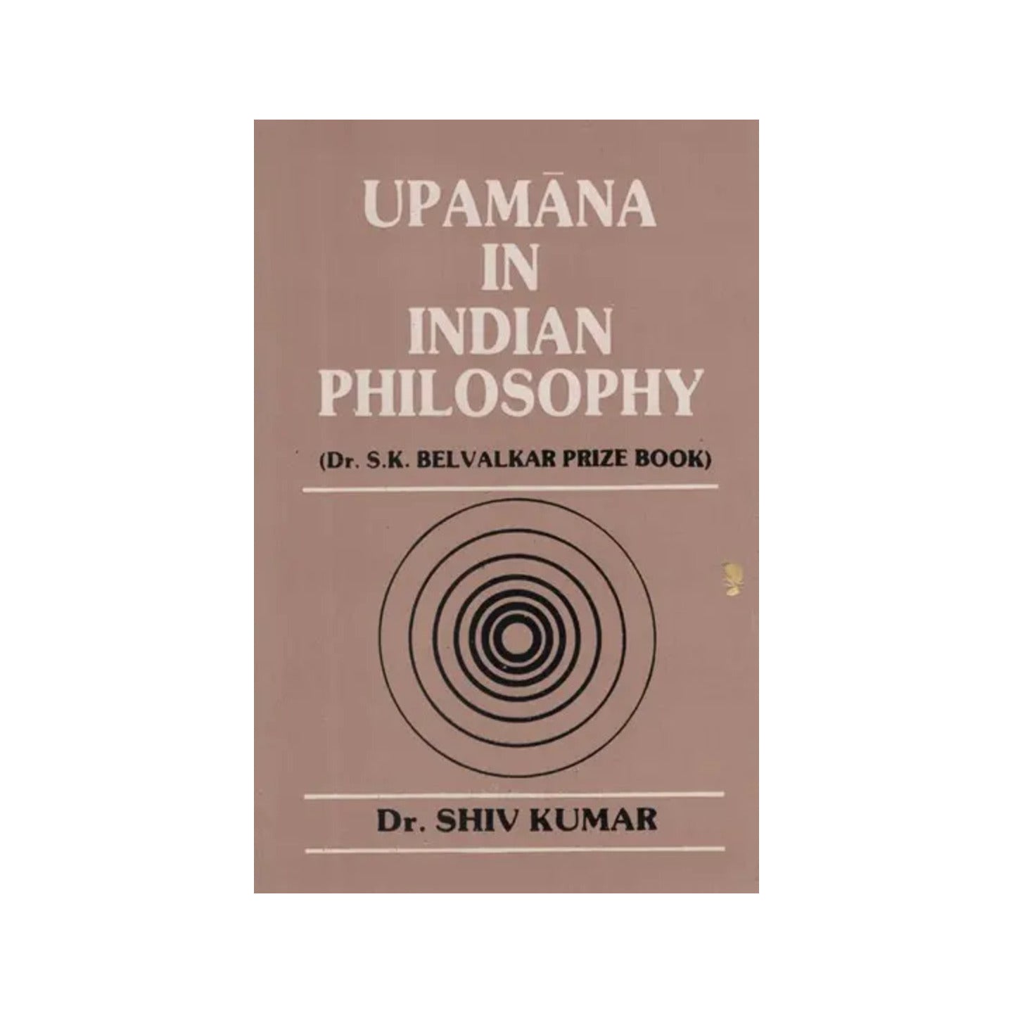 Upamana In Indian Philosophy (An Old And Rare Book) - Totally Indian