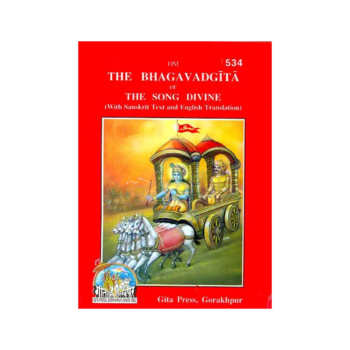 The Bhagavad Gita Or The Song Divine (Pocket Edition) - Totally Indian