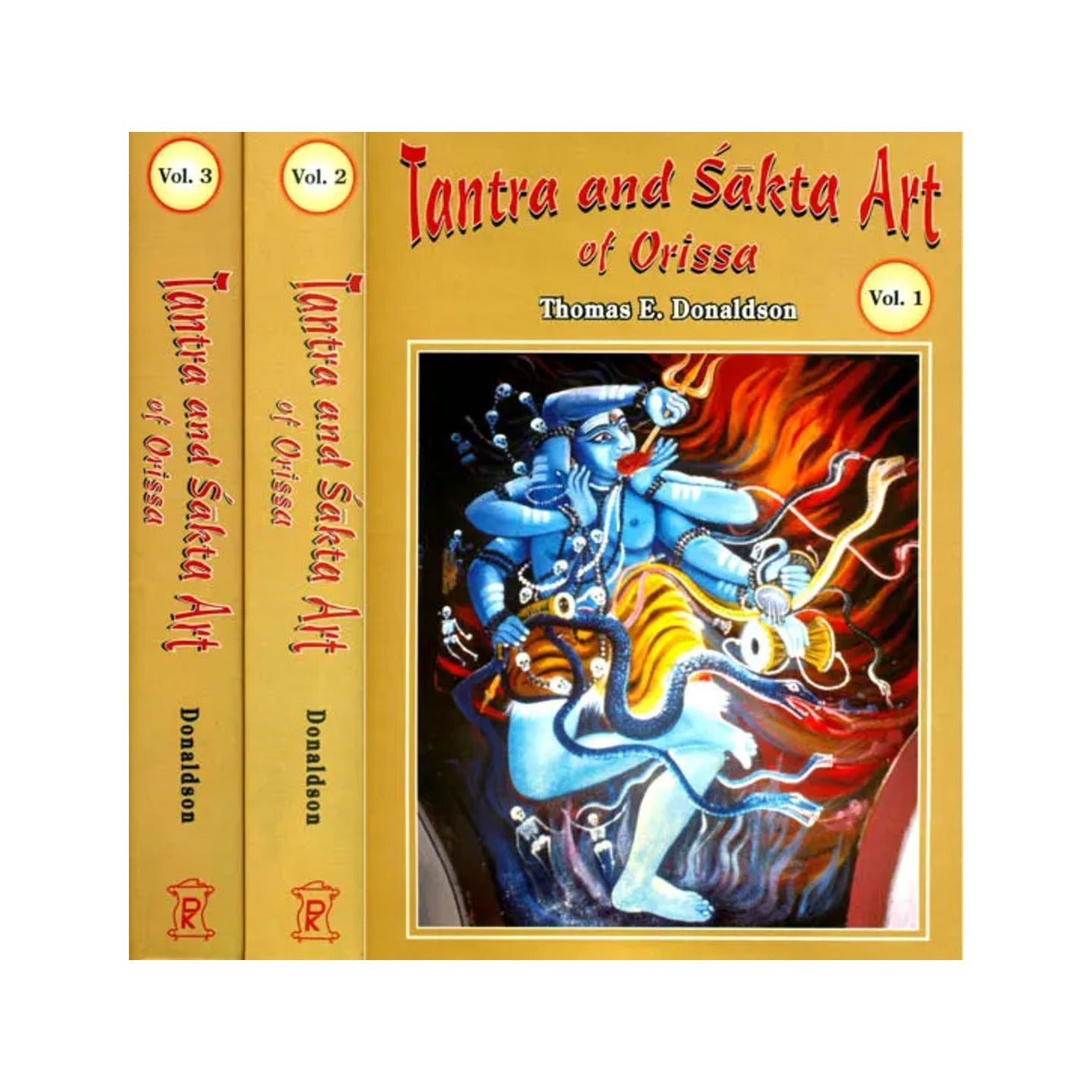 Tantra And Sakta Art Of Orissa (Three Volumes) - Totally Indian