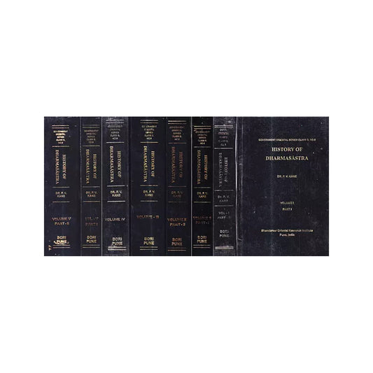 History Of Dharmasastra (In Five Volumes In Eight Books): A Rare Book - Totally Indian