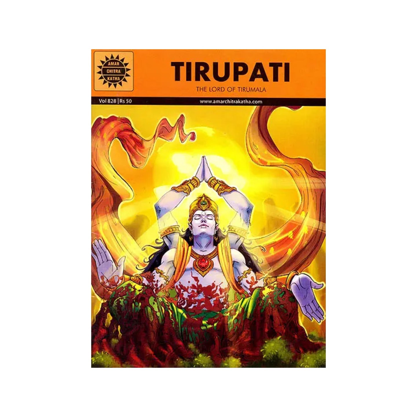 Tirupati: The Lord Of Tirumala (Paperback Comic) - Totally Indian