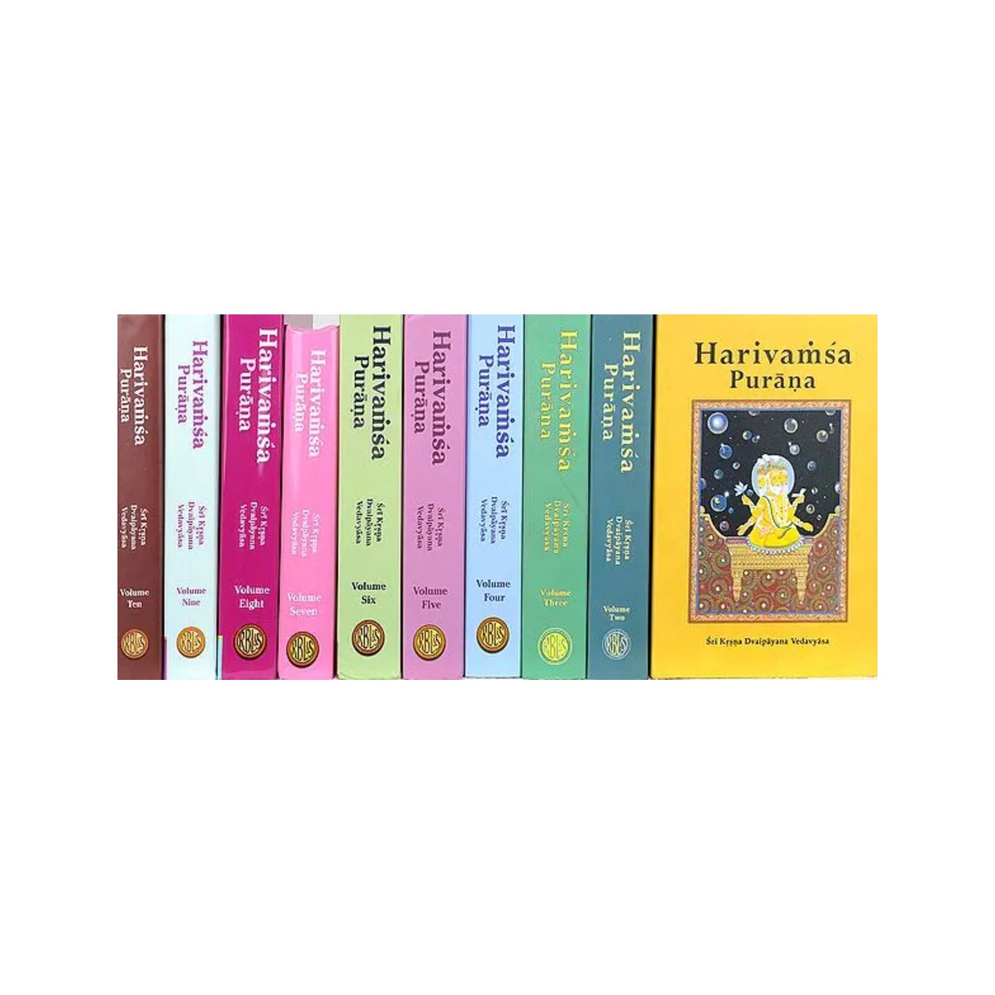 Harivamsa Purana (Set Of 10 Volumes) - Totally Indian