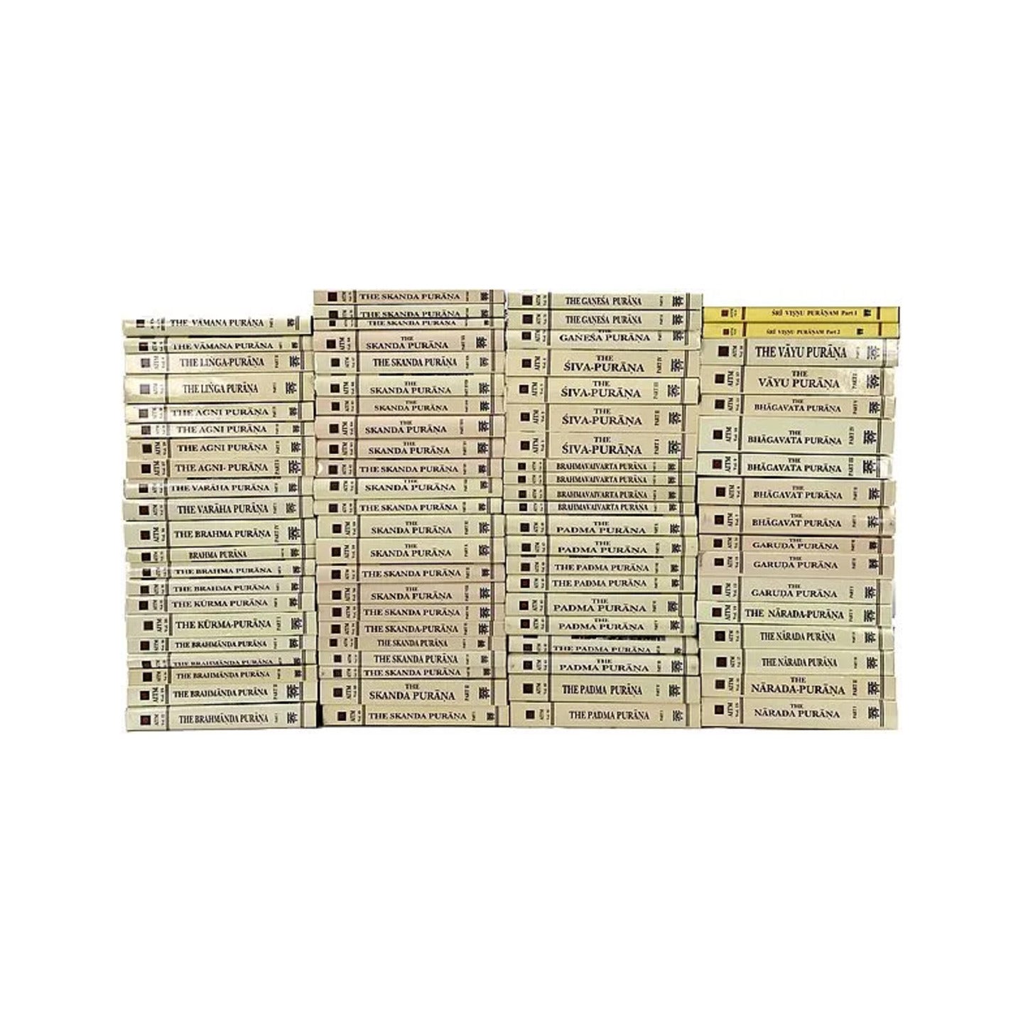 Puranas Translated Into English (Set Of 82 Volumes) - Totally Indian