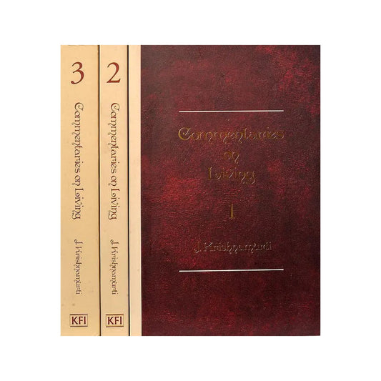 Commentaries On Living (Set Of 3 Volumes) - Totally Indian