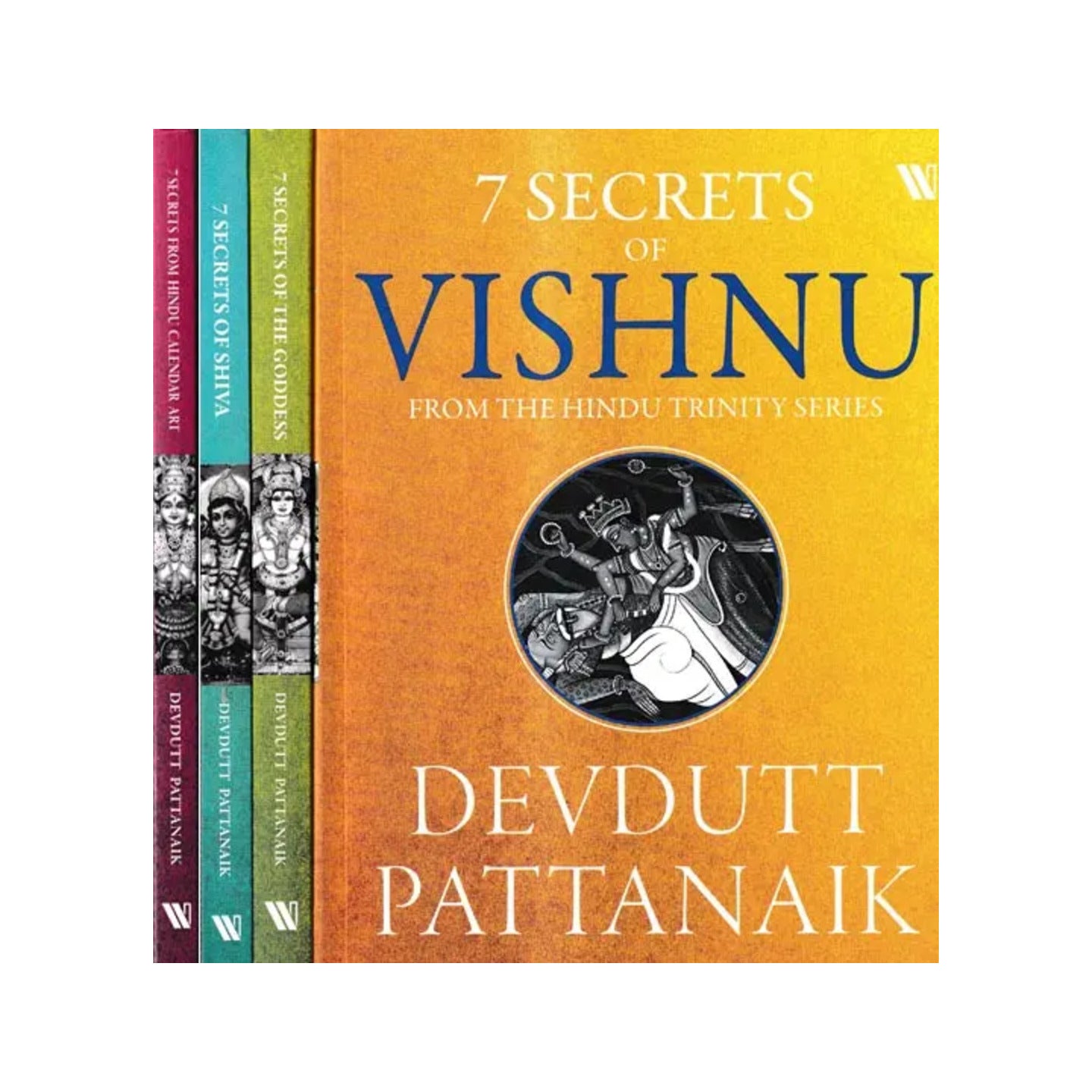 7 Secrets Of Vishnu, Shiva And Hindu Calendar Art- From The Hindu Trinity Series (Boxed Set Of 4 Books) - Totally Indian