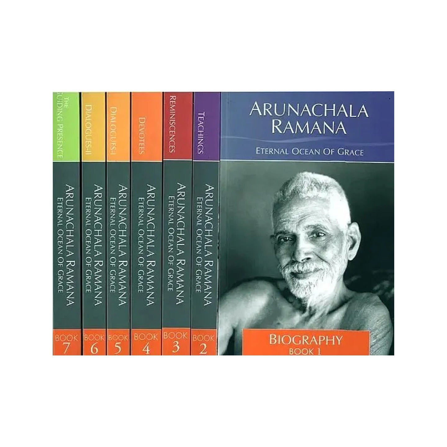 Arunachala's Ramana: Eternal Ocean Of Grace (Set Of 7 Volumes) - A Book - Totally Indian