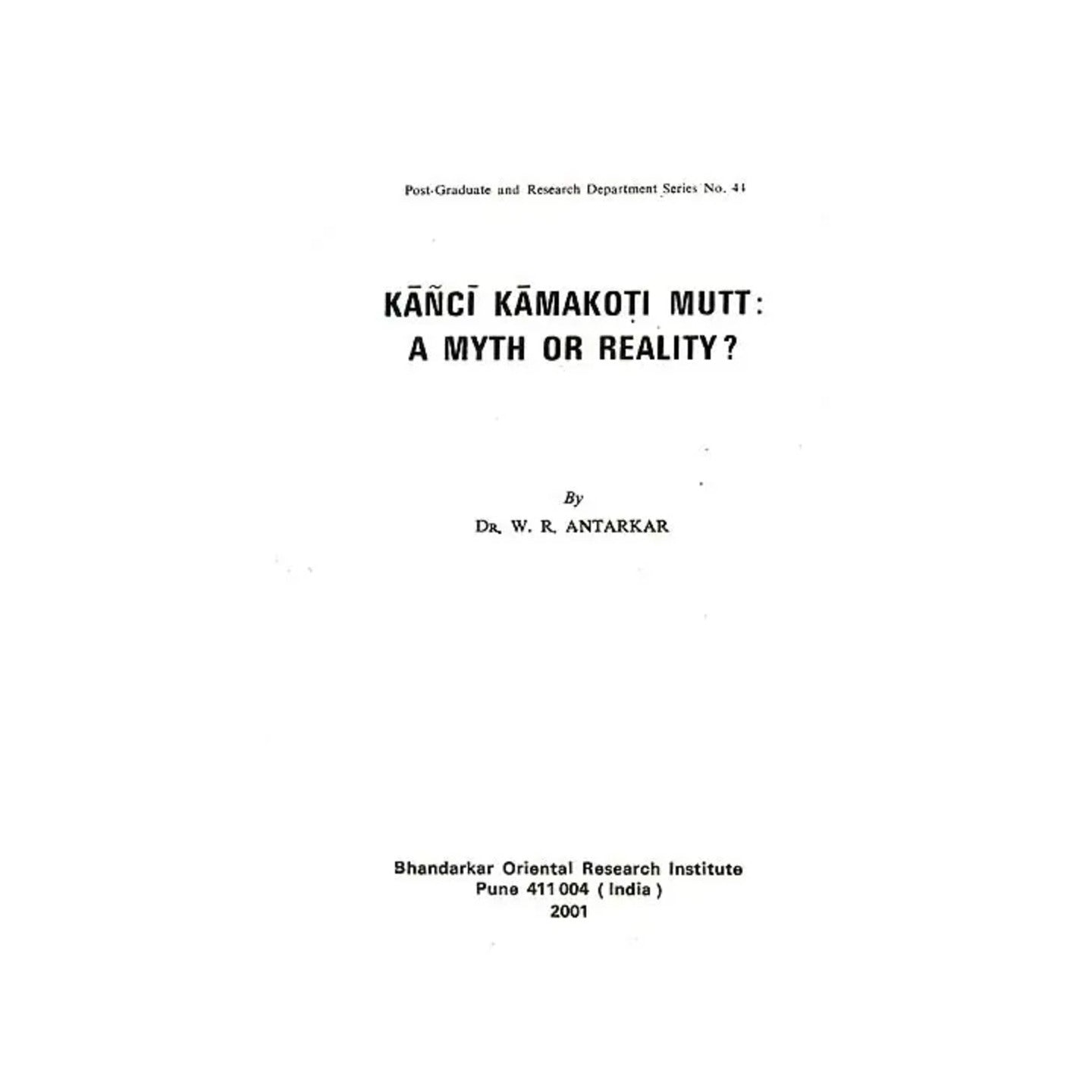 Kanci Kamakoti Mutt: A Myth Or Reality? - Totally Indian