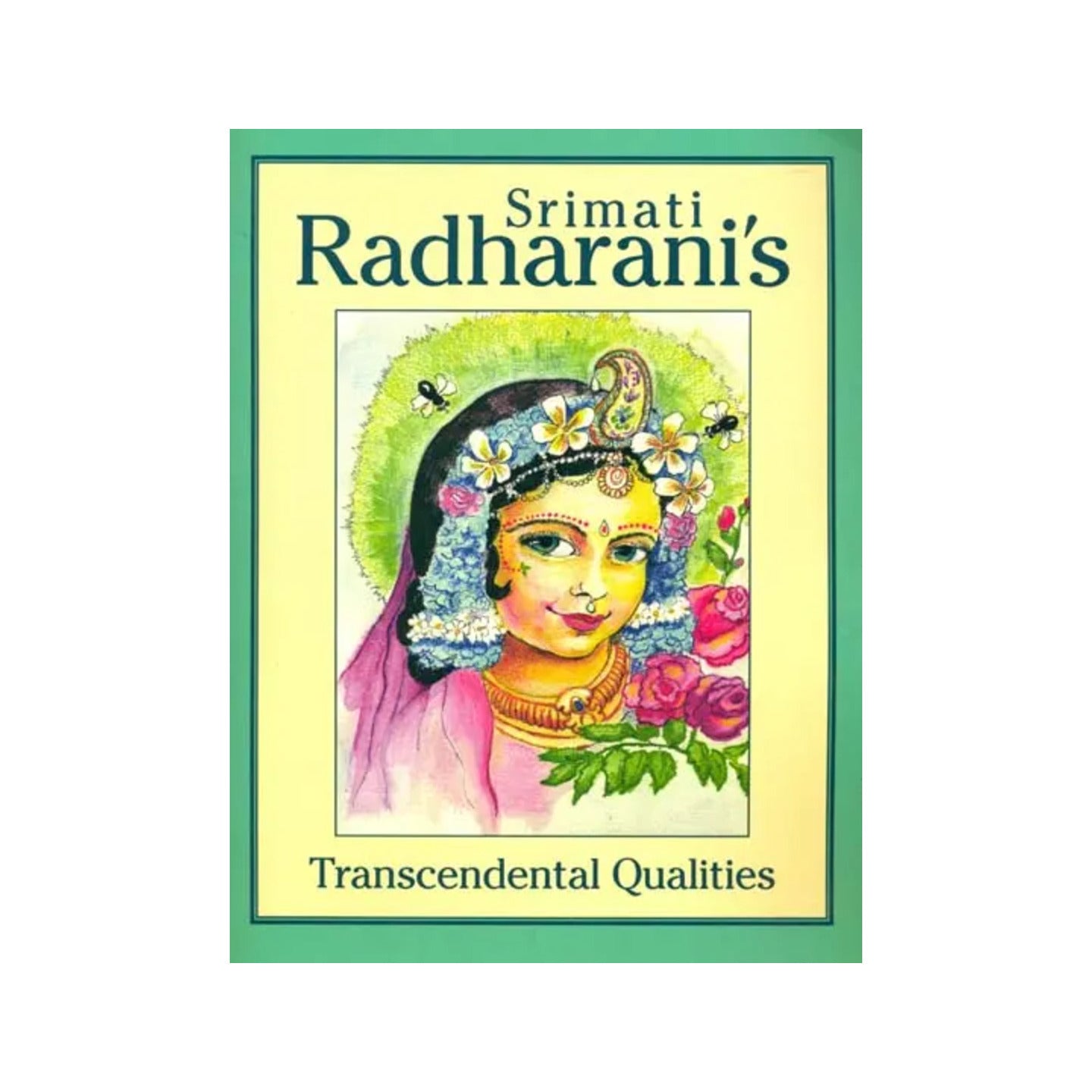 Srimati Radharani's Transcendental Qualities (Coloring Book) - Totally Indian