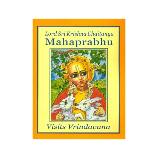 Lord Sri Krishna Chaitanya Mahaprabhu Visits Vrindavana (Coloring Book) - Totally Indian