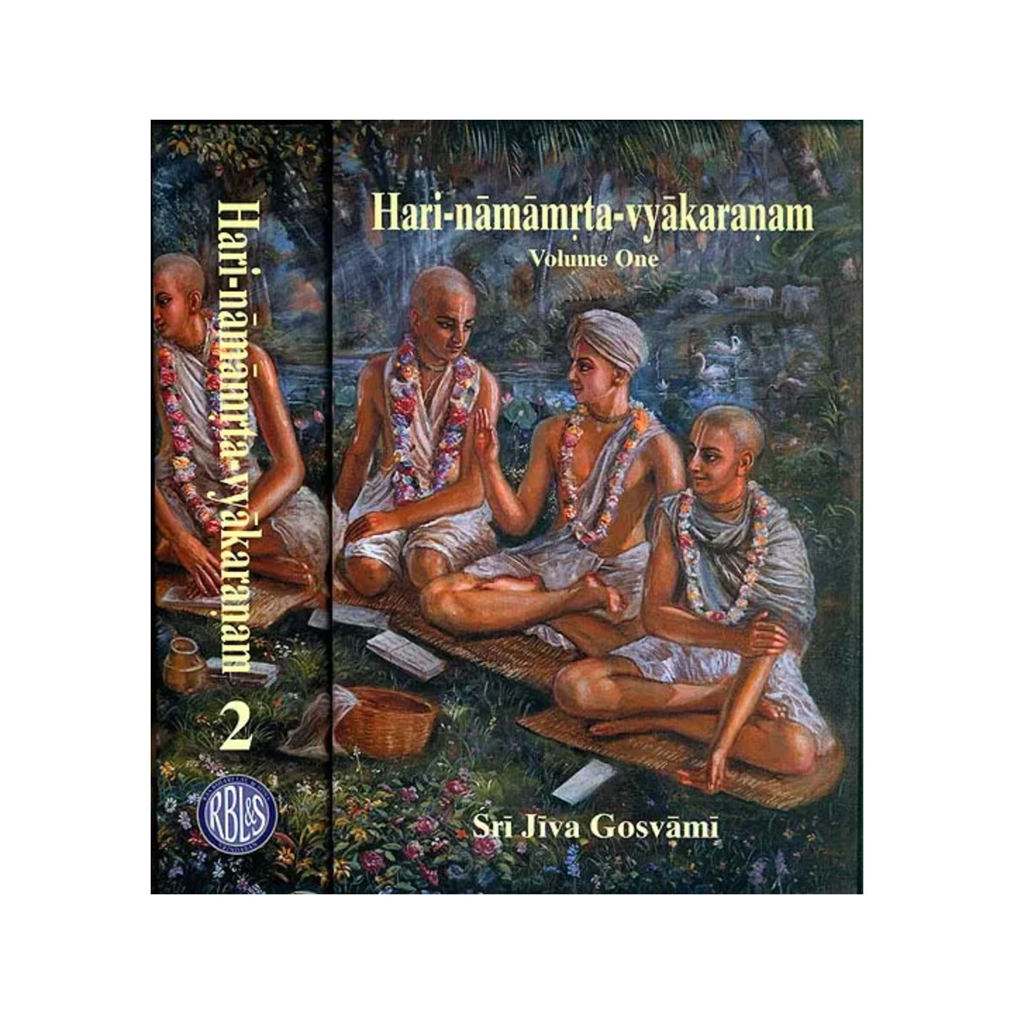 Hari Namamrta Vyakaranam - Learn Sanskrit Grammar Through The Names Of Krishna (Set Of 2 Volumes) - Totally Indian