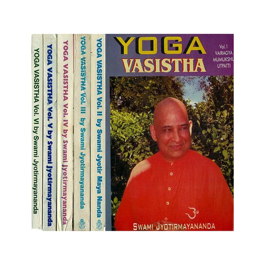 Yoga Vasistha (Set Of 6 Volumes) - A Rare Book - Totally Indian