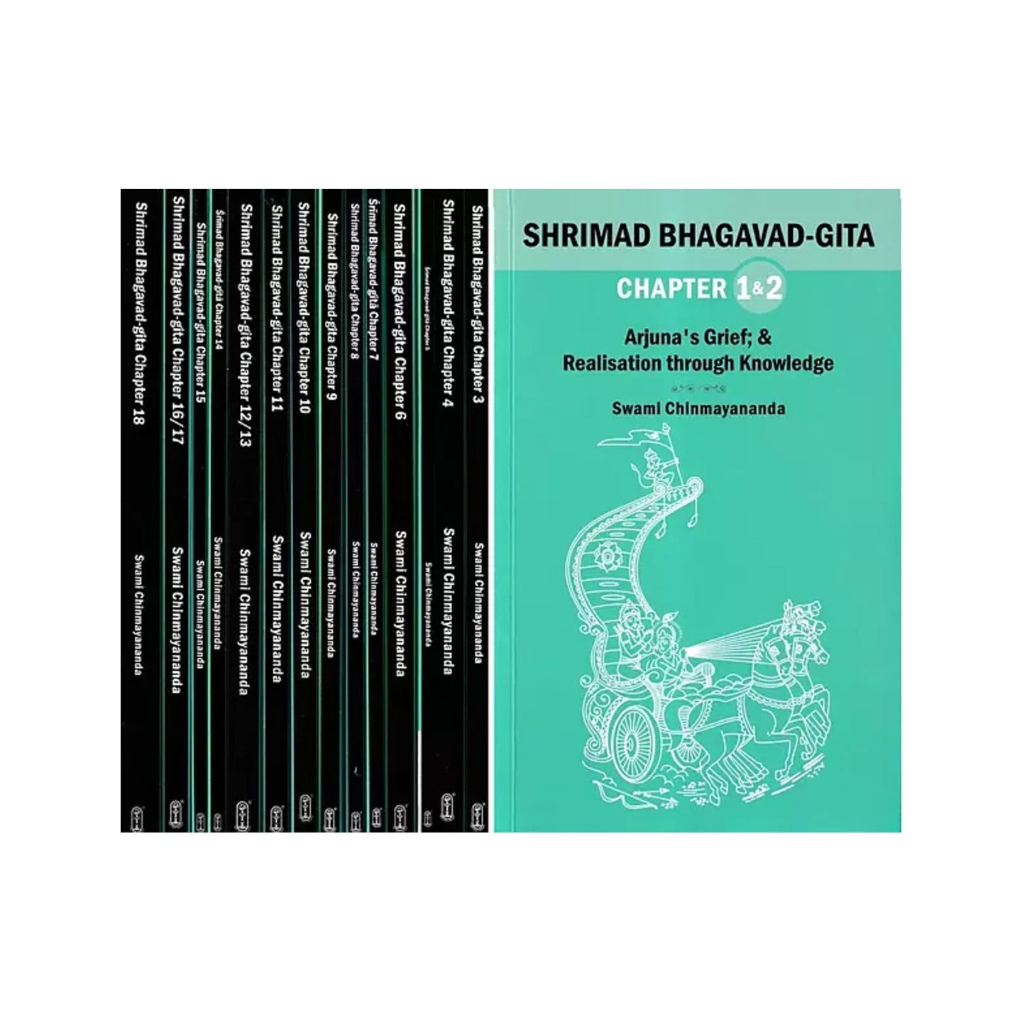 Shrimad Bhagavad Gita (Chapters- 1 To 18 In Set Of 15 Books) - Totally Indian