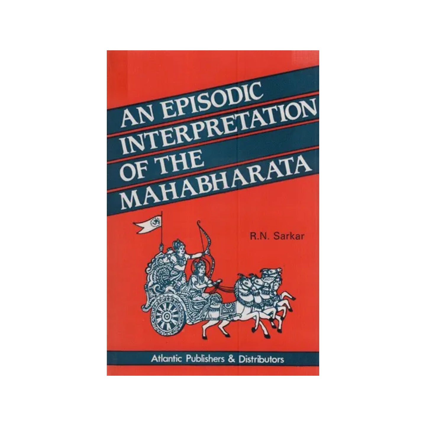 An Episodic Interpretation Of The Mahabharata - An Old And Rare Book - Totally Indian