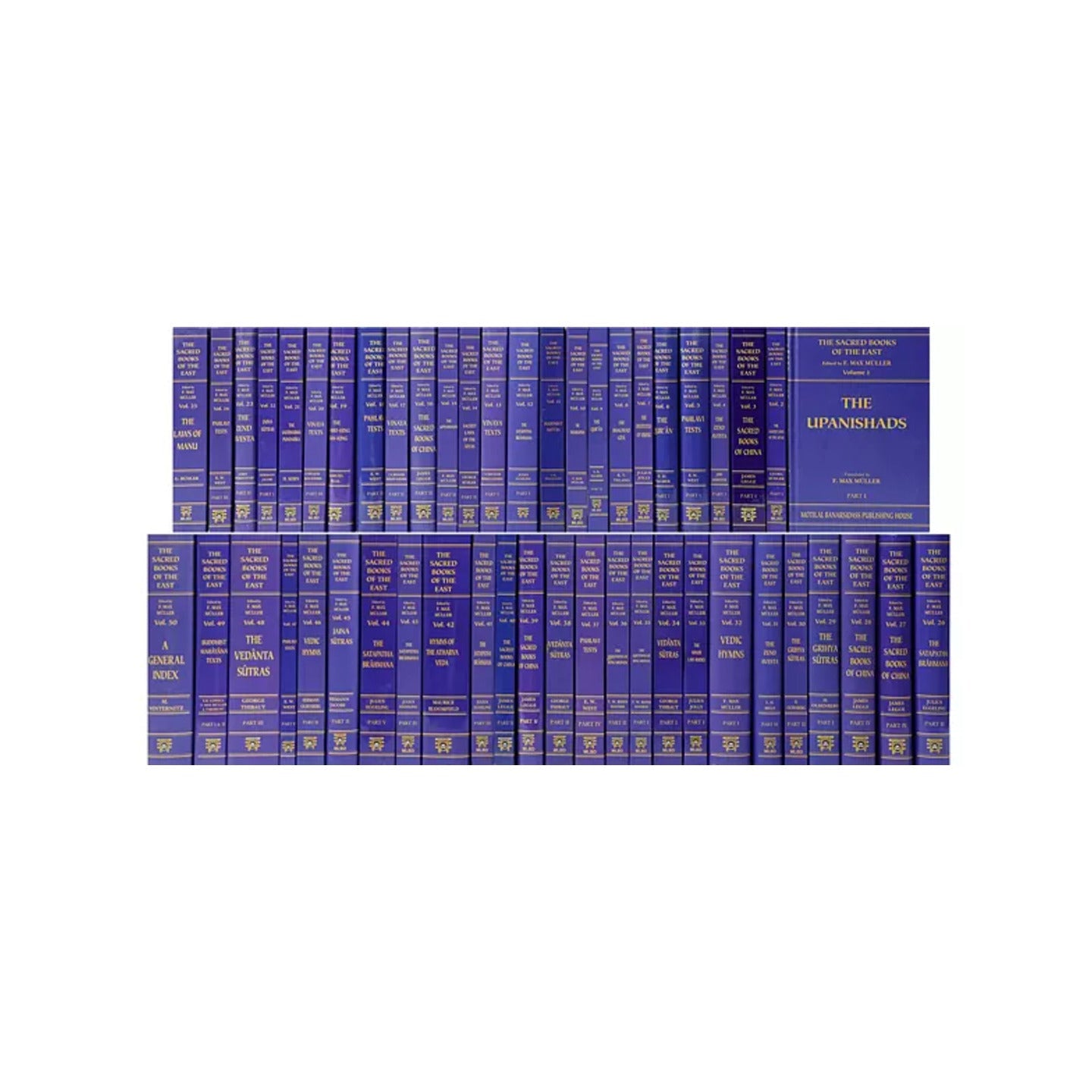 Sacred Books Of The East (Set Of 50 Volumes) - Totally Indian