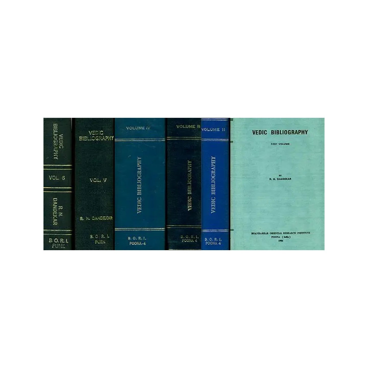 Vedic Bibliography- An Old And Rare Book (Set Of 6 Volumes) - Totally Indian