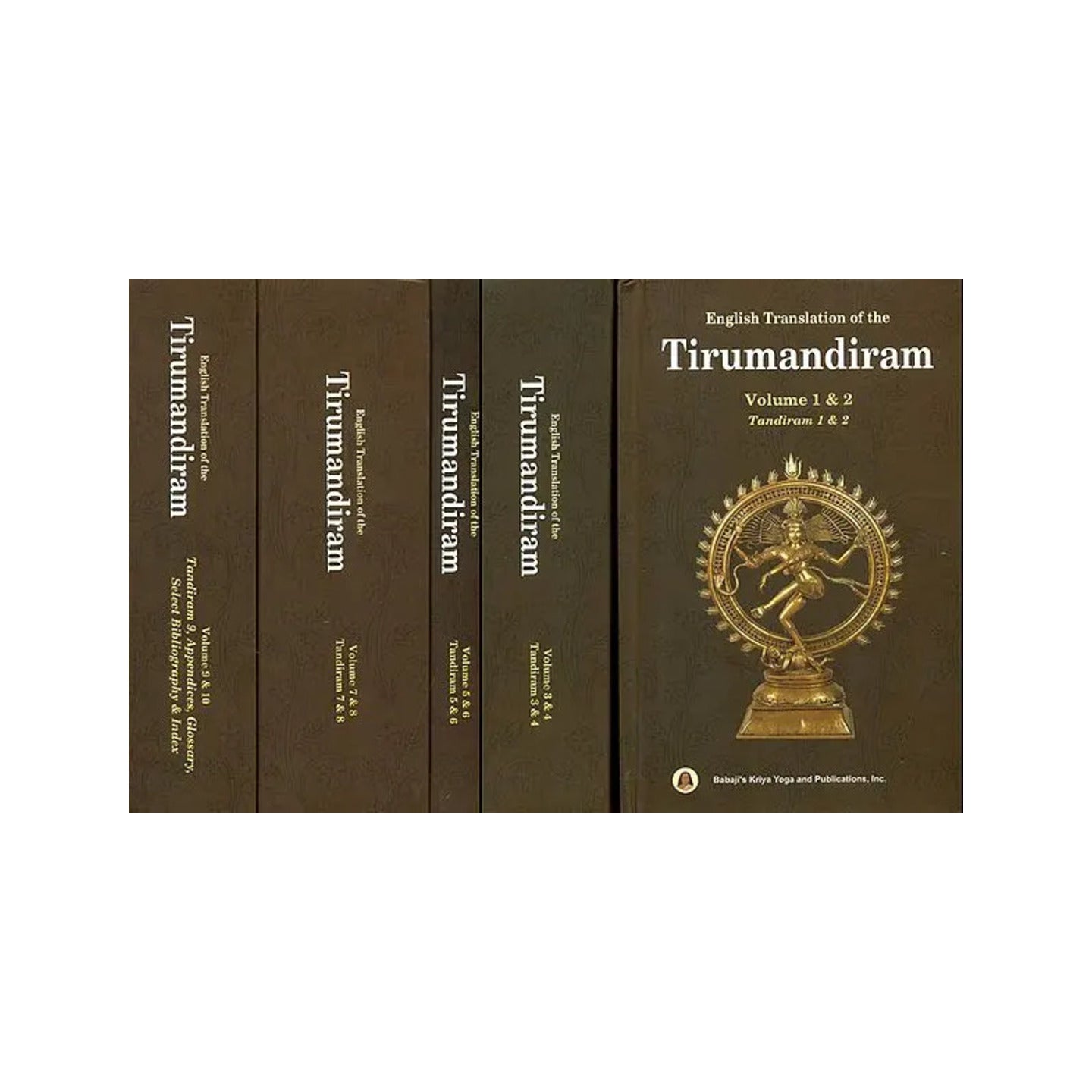 The Tirumandiram (Set Of 5 Volumes) - Text, Transliteration, Translation And Detailed Commentary - Totally Indian