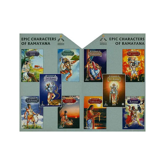 Epic Characters Of Ramayana (Set Of 10 Books) - Totally Indian