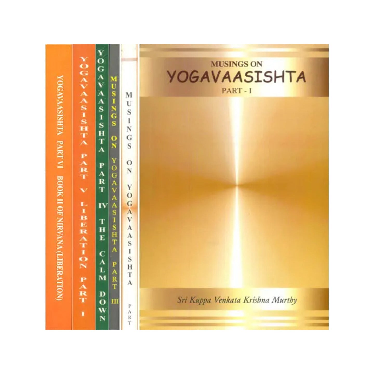 Musings On Yogavaasishta (Set Of 6 Volumes) (An Old And Rare Book) - Totally Indian