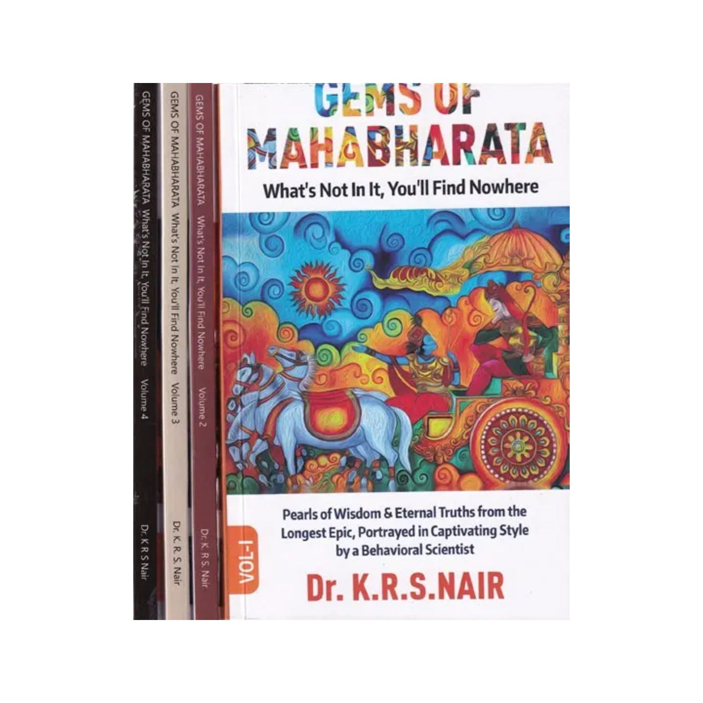 Gems Of Mahabharata: What's Not In It, You'll Find Nowhere (Set Of 4 Volumes) - Totally Indian