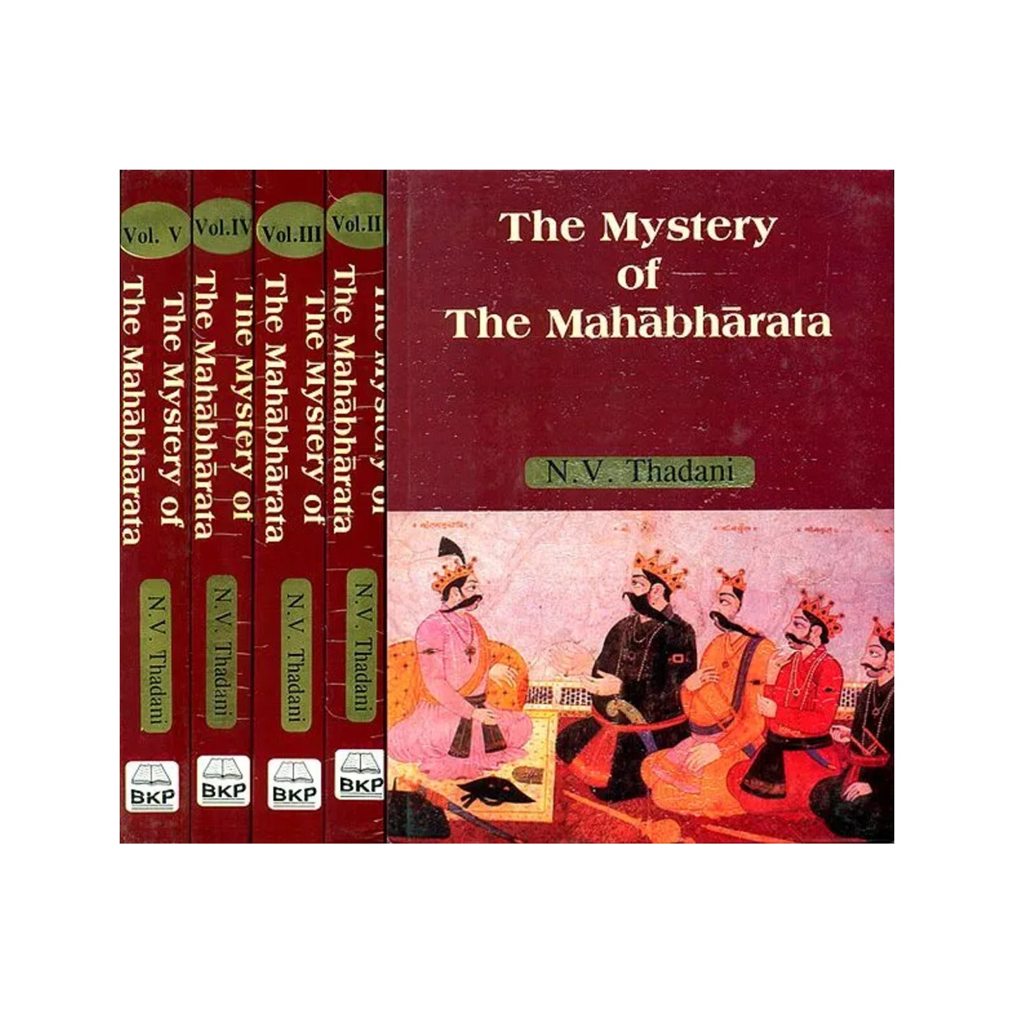 The Mystery Of The Mahabharata (Set Of Five Volumes) - Totally Indian