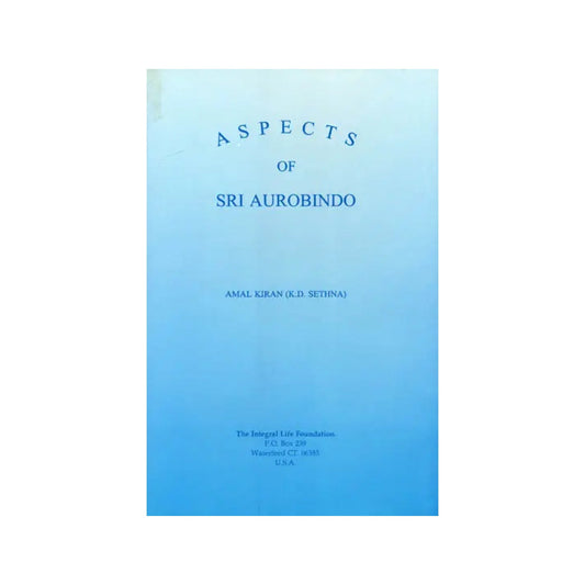 Aspects Of Sri Aurobindo - Totally Indian