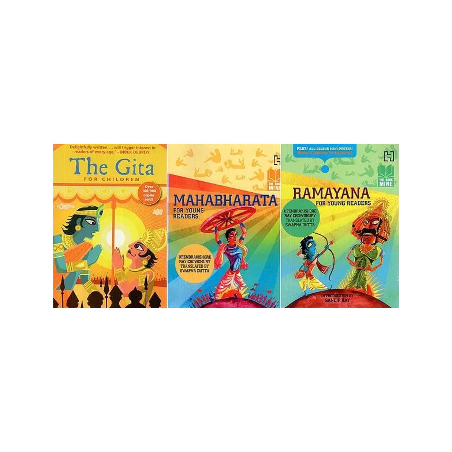 An Epic Celebration Of India: Timeless Classics For Children (Set Of 3 Books) - Totally Indian