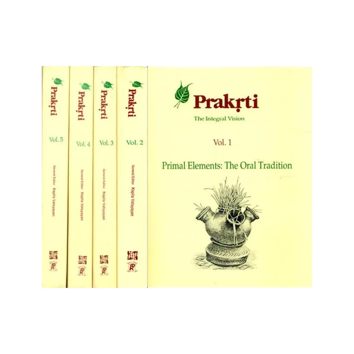 Prakrti - The Integral Vision (Set Of 5 Volumes) - Totally Indian