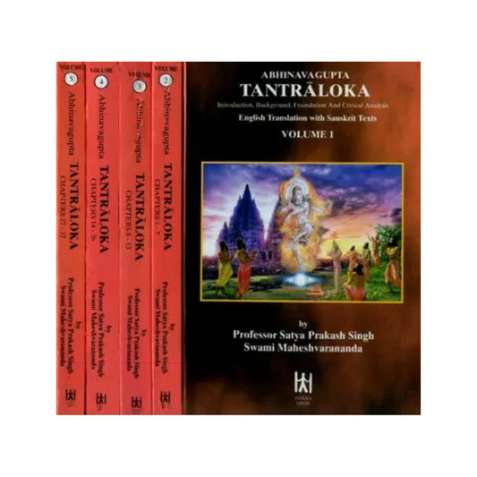 Sri Tantraloka (Set Of Five Volumes) - Totally Indian