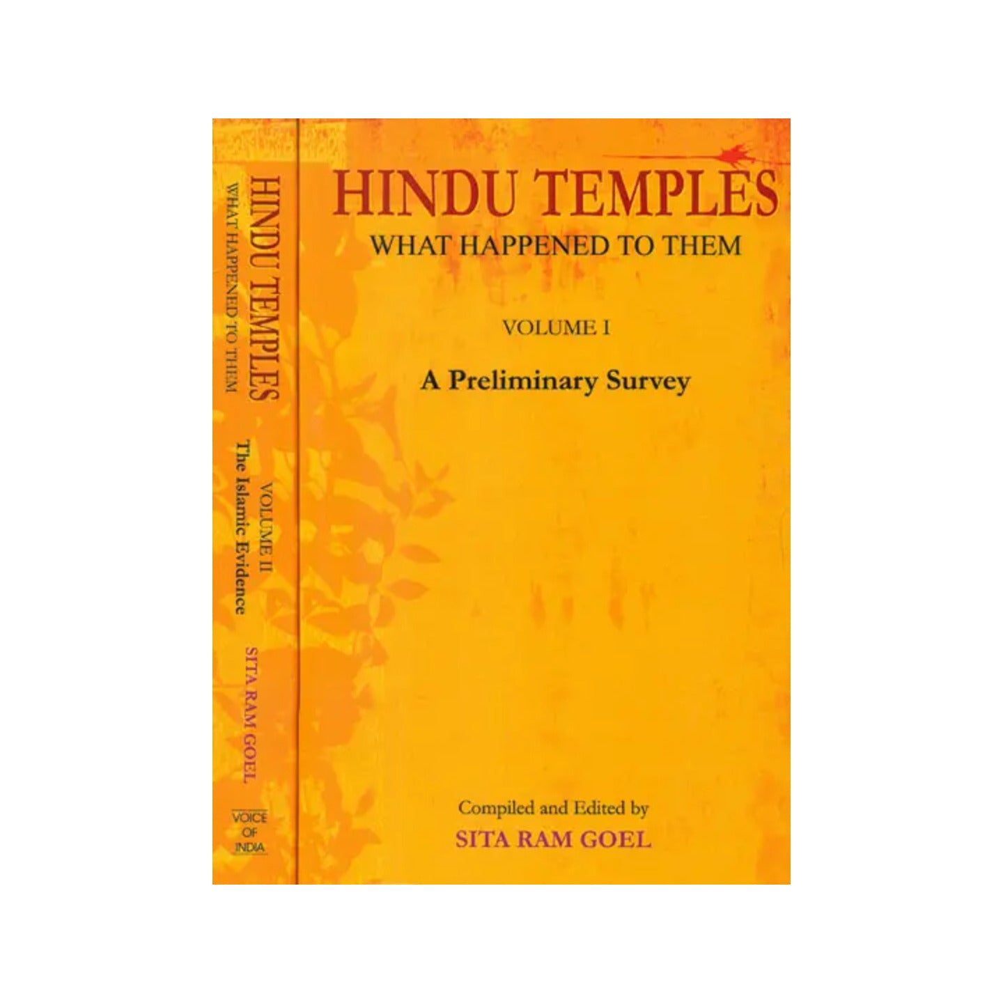 Hindu Temples: What Happened To Them (Set Of 2 Volumes) - Totally Indian