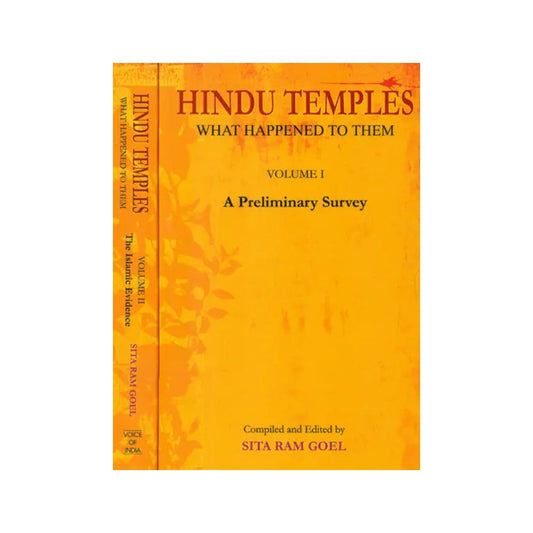 Hindu Temples: What Happened To Them (Set Of 2 Volumes) - Totally Indian