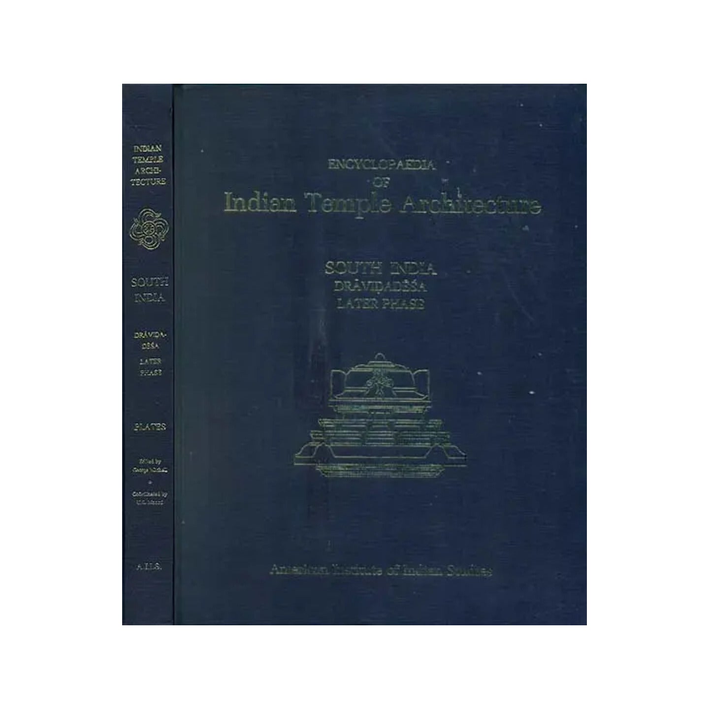 South India Dravidadesa Later Phase - Encyclopaedia Of Indian Temple Architecture (Set Of 2 Books) - An Old And Rare Books - Totally Indian