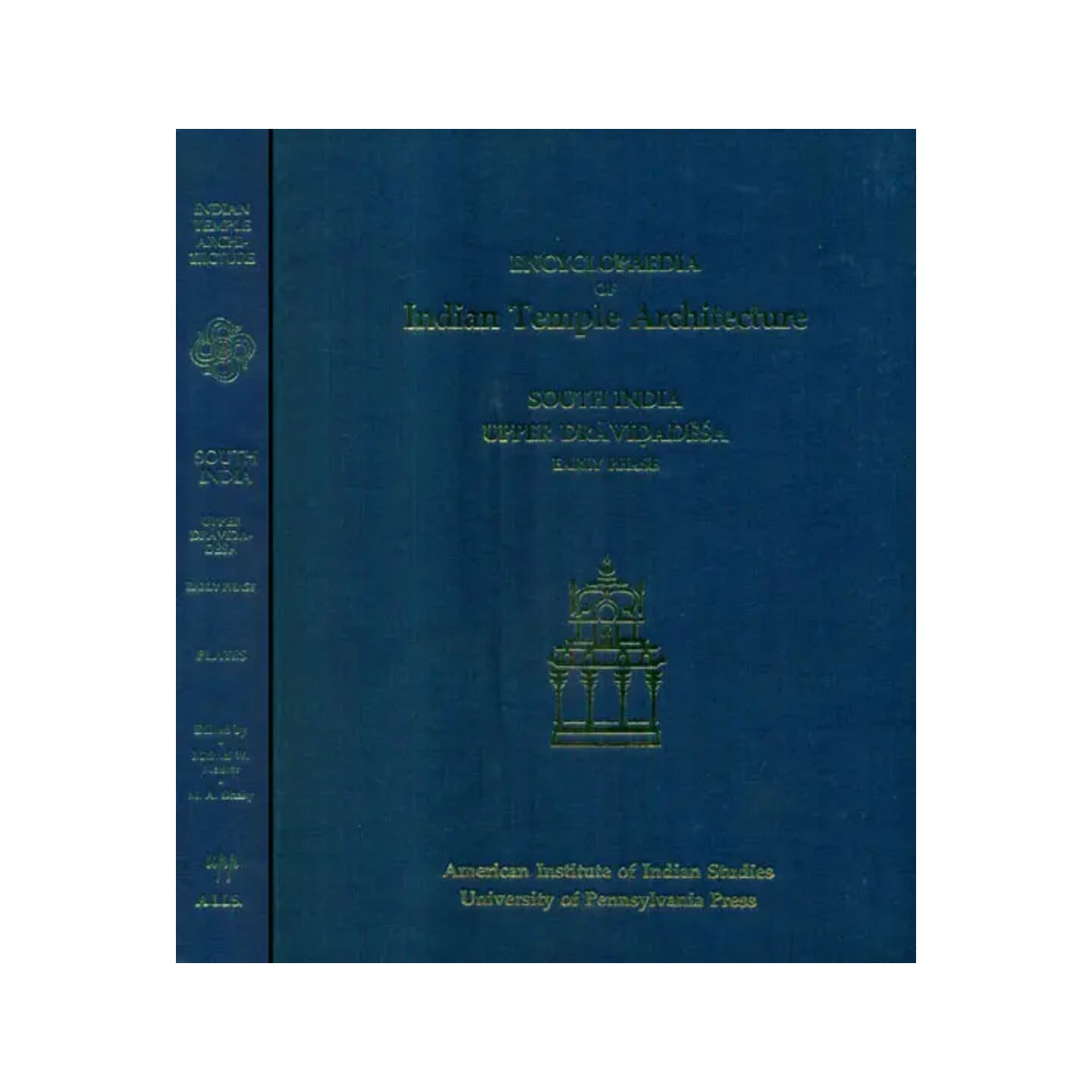 South India Upper Dravidadesa Early Phase - Encyclopaedia Of Indian Temple Architecture (Set Of 2 Books) - An Old And Rare Books - Totally Indian